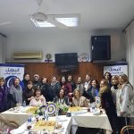 Chairman of IWCs District 95 Egypt & Jordan Mrs. Dina Gharab Visit Inner Wheel Club of Al-Jazira Sports Club