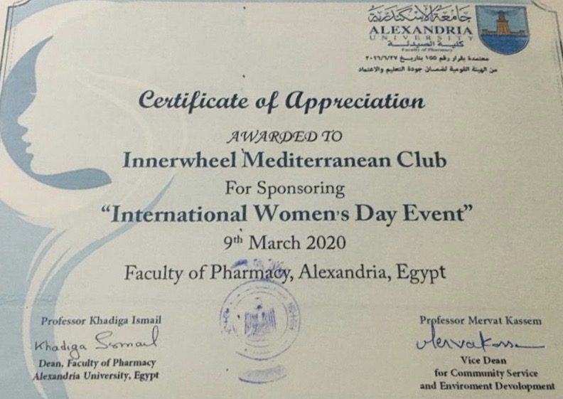 ALEX MEDITERRANEAN 5 FACULY OF PHARMACY A
