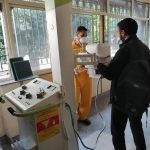 19/3/2020  DONATION OF A MOVABLE XRAY MACHINE AND EXAMINATION BEDS TO ABBASSIA FEVER HOSPITAL
