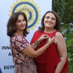 11/7/2020 IWC of Petra gave Mrs. Suzan Kilani El Tayeh ,the immediate past chairman, the honor active membership pin for providing a great service to the club and giving  much of her time, effort and experience for the sake of achieving the goals of the IW