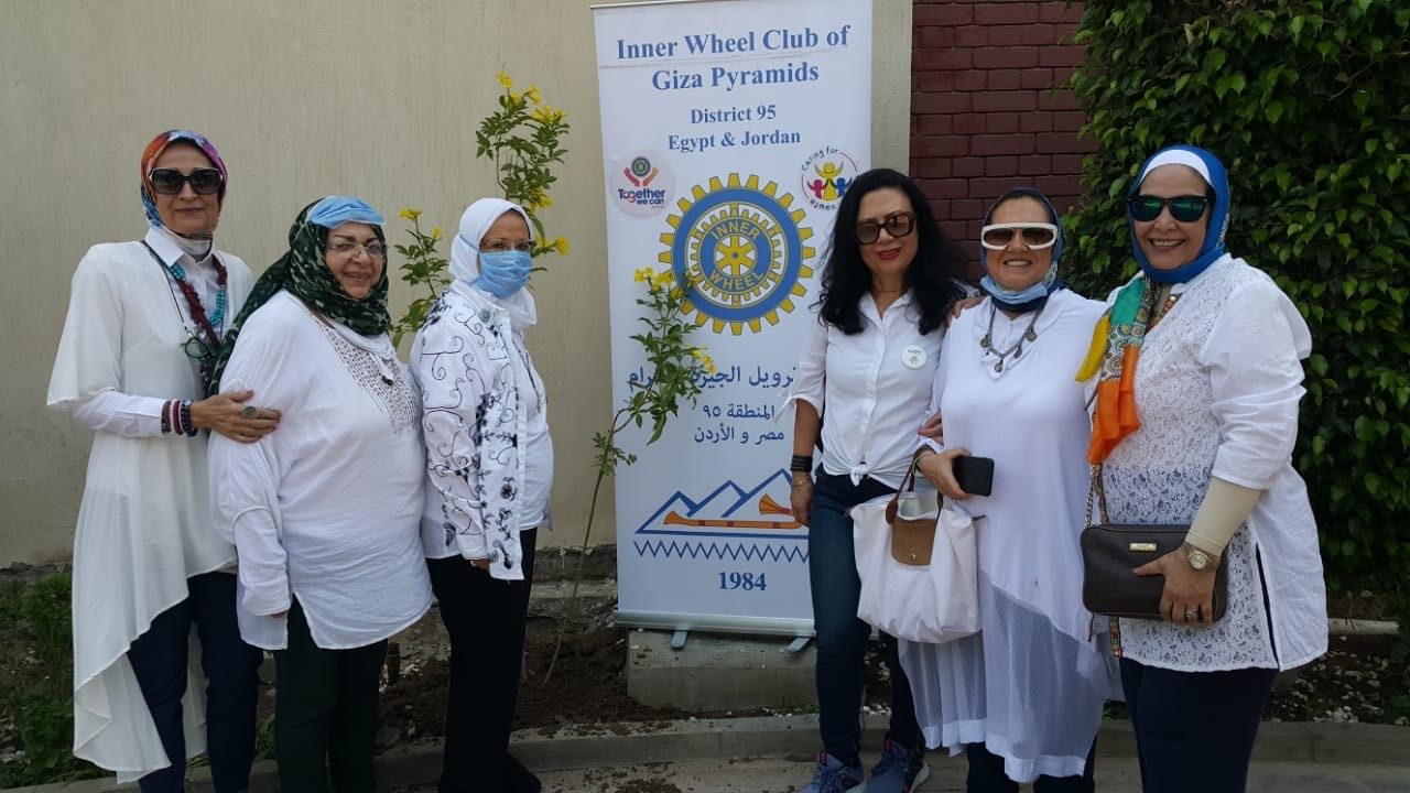 1-Mrs.Eman Selim President oF IWC oF Giza Pyramids and Members of the Club