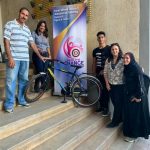 Donation a bicycle to a student