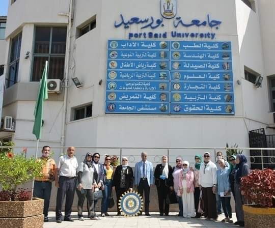 1-Members of IWC of Port Said at Port Said University