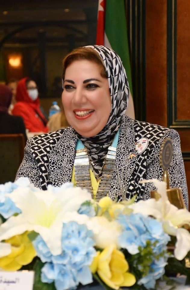 1-Mrs. Mona Aref Chairman of District 95 Egypt & Jordan
