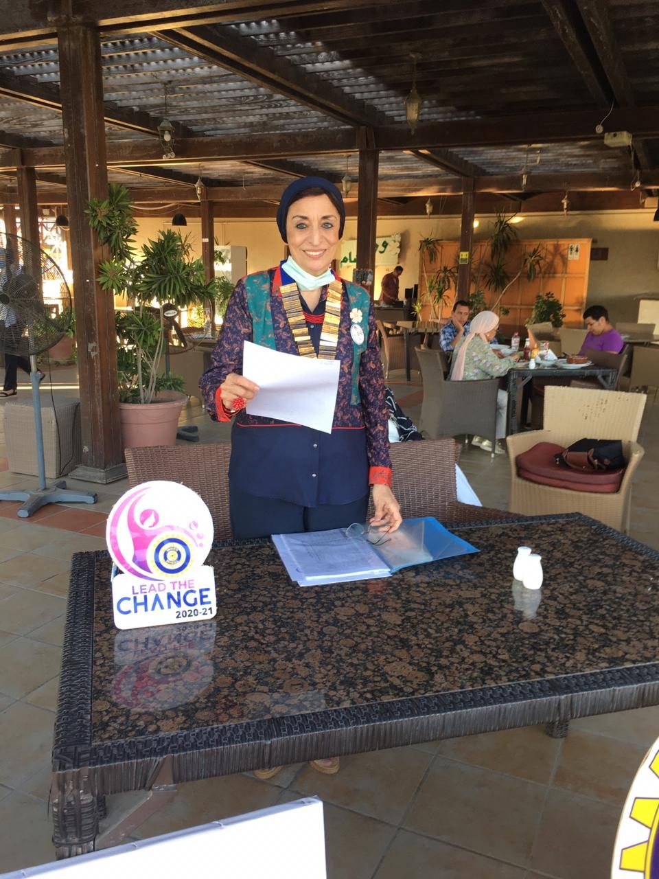 1-Mrs. Omayma Helaly President of IWC of Alexndria