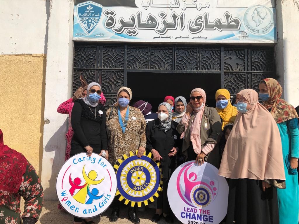 1- Members of IWC of El Mansoura at Tamai El Zahaira youth center