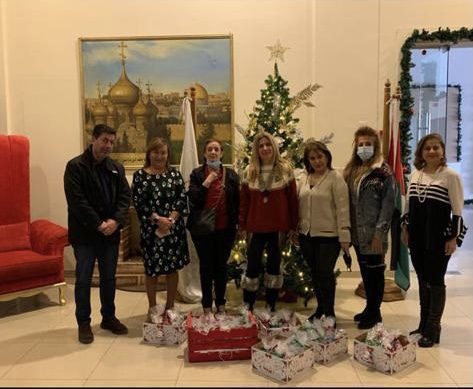 1- IWC of Amman Philadelphia celebrating Christmas at the Orthodox Club