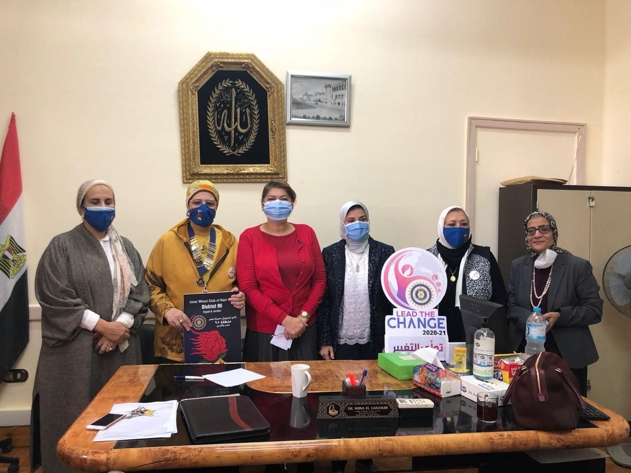 1-IWC of Nasr city celebrating the International Day of Diabetics for Children at the Pediatric Unit Ain Shams University