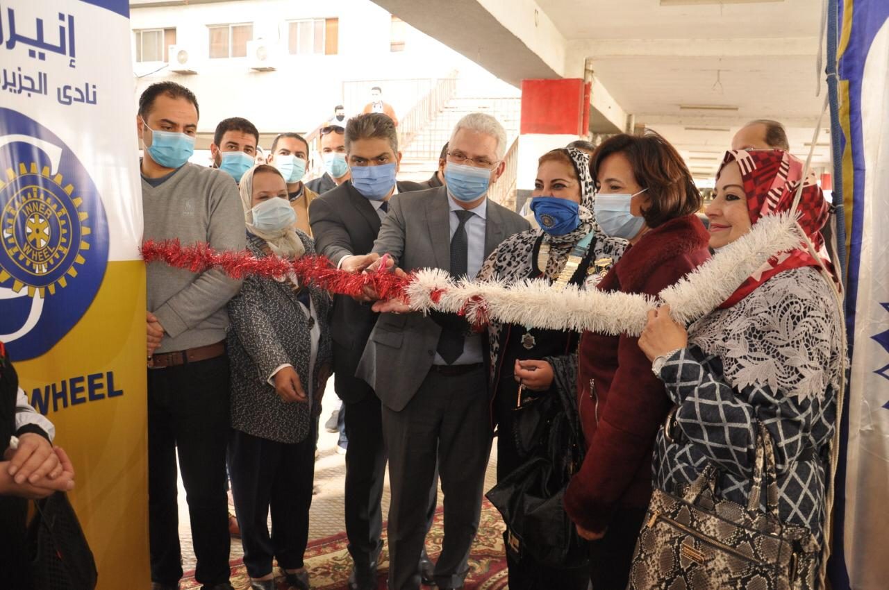 1- Inauguration of the Exhibition at Tanta University