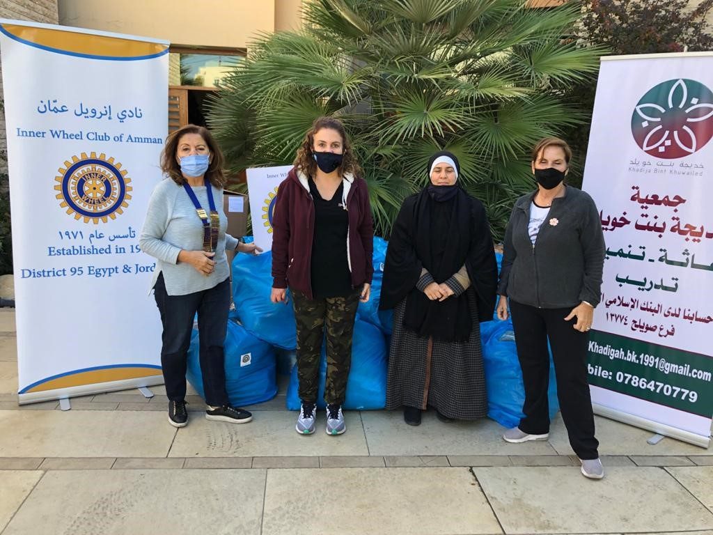 1-Inner Wheel Club of Amman’s Winter campaign