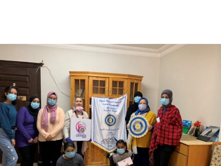 1- Members of IWC of Giza Pyarmids at Katr El Nada Orphanage