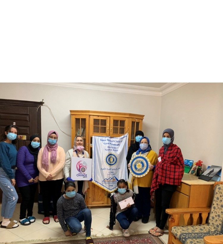 1- Members of IWC of Giza Pyarmids at Katr El Nada Orphanage