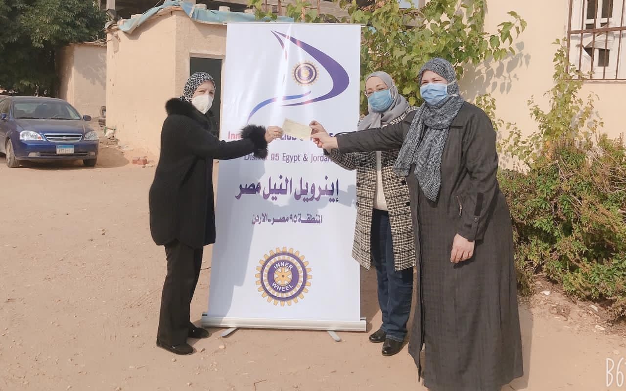 1- Members of IWC of Nile at Abassia Fever Hospital