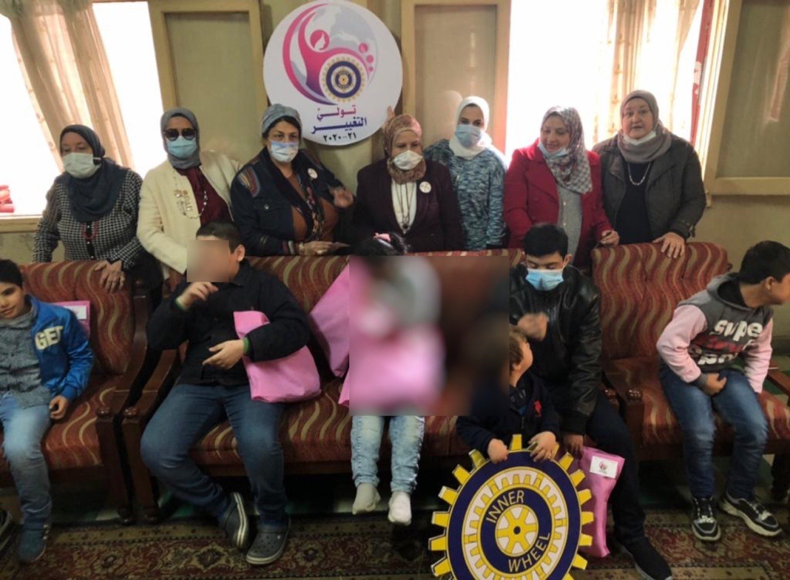 1- IWC of El Mansoura visiting Dar El Amal Foundation