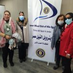 IWC of Nile accompanied by Mona Aref D95 chairman visited the Cardiac & Intensive care Department at El Demerdash Hospital