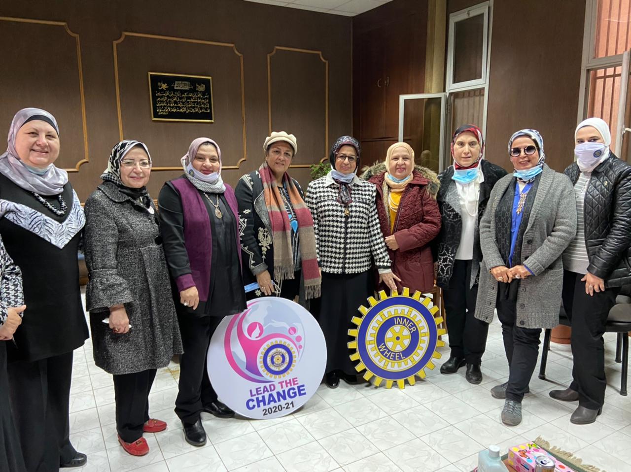 IWC of Al Mansoura members Visited the Association of Friends of University Children's hospital