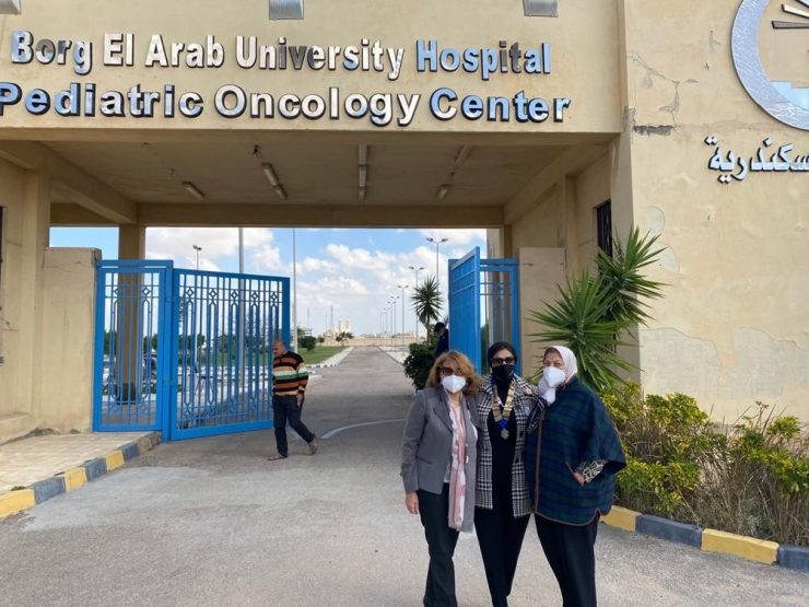 1- IWC of Alexandria members at Borg El Arab University Hospital Pediatric Oncology Center
