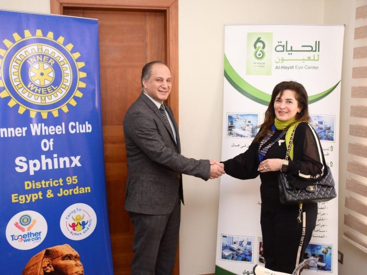 President of IWC of Sphinx with dr. Amr El samra