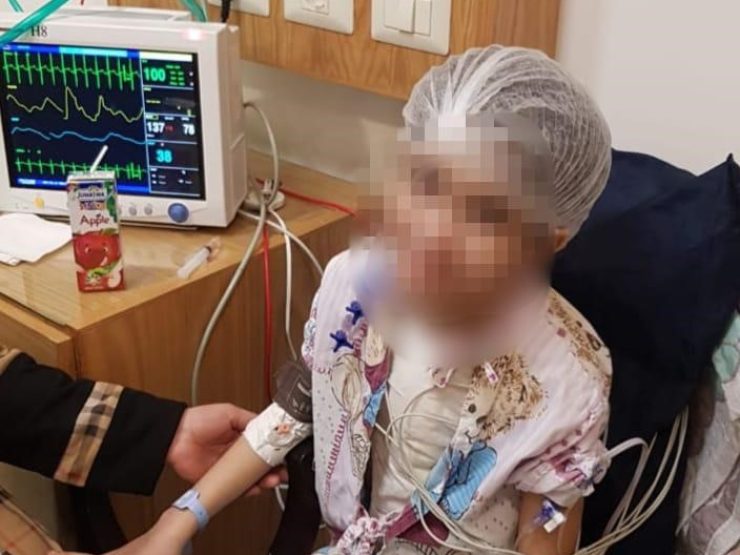 Open heart Surgery for a young girl