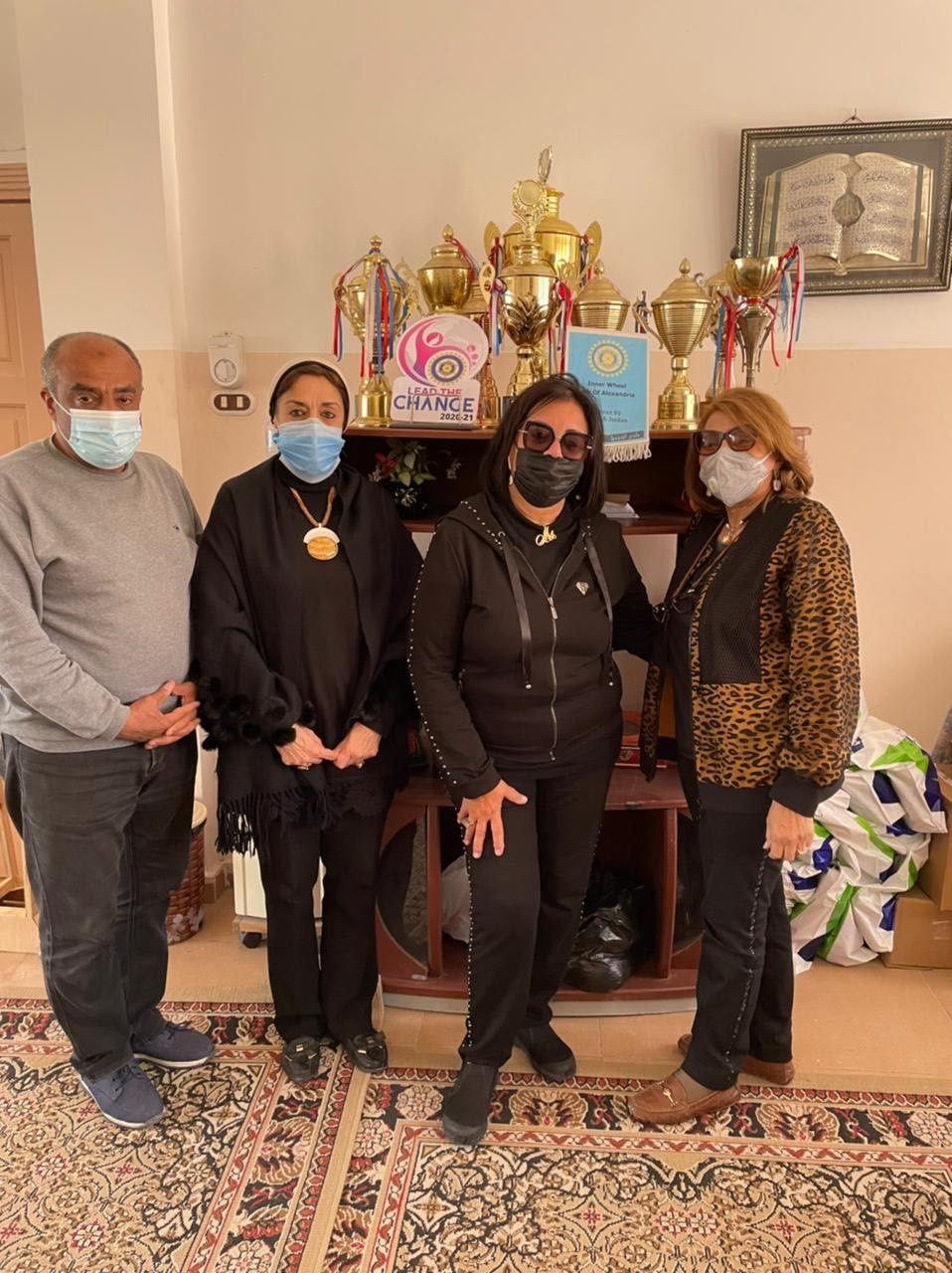 1-IWC of Alexandria Members at the child care Agency for homeless