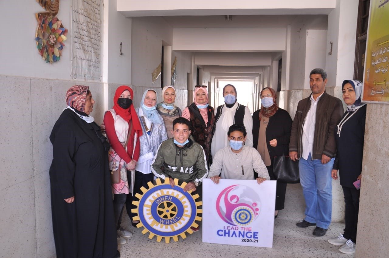 1-IWC of Tanta members at Al-Amal School for Deaf & Mute