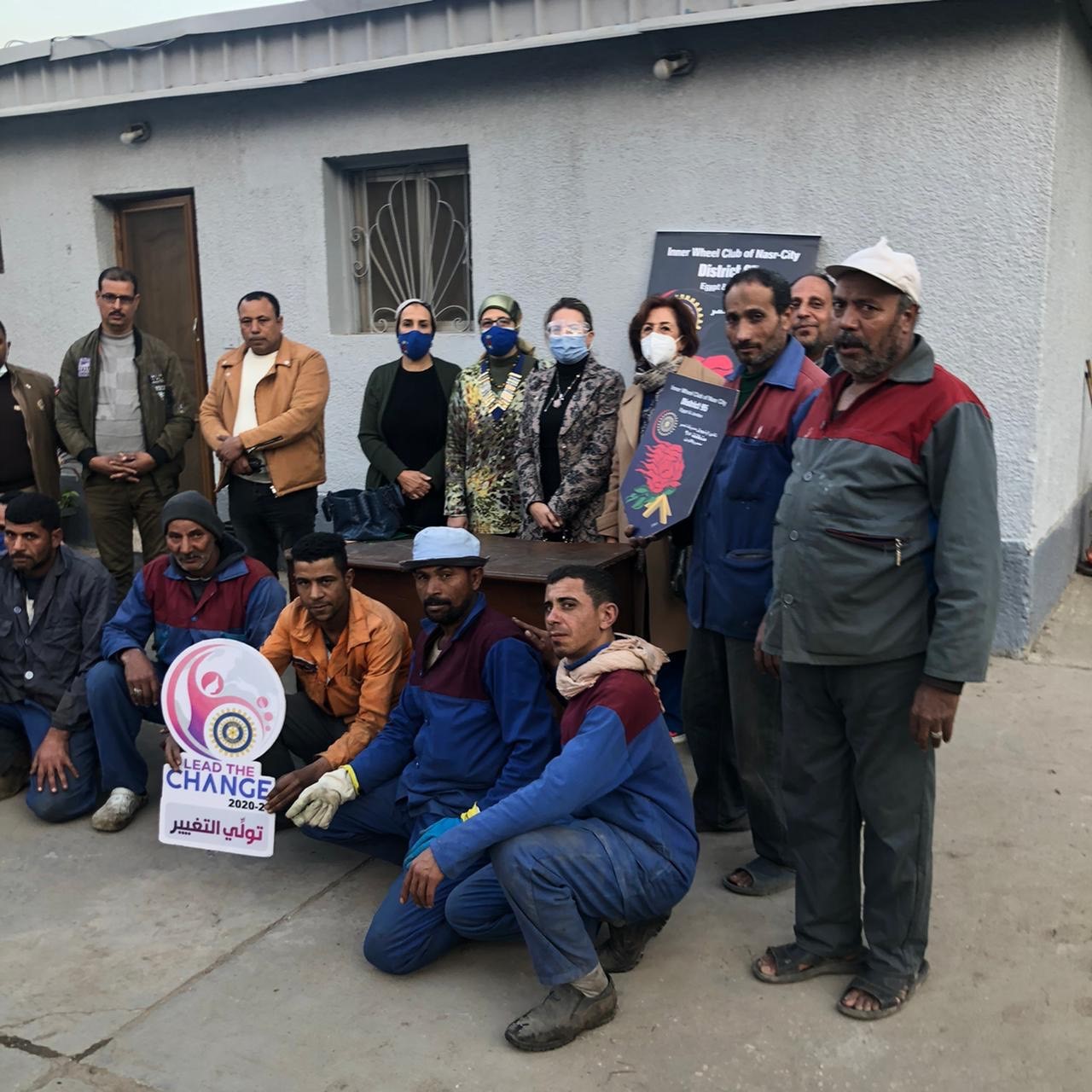 5-The Sanitation workers& the members of IWC of Nasr City