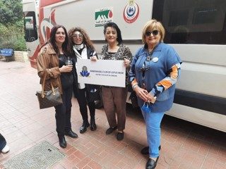 1-IWC of Lotus Misr organized A Blood Transfusion Campain