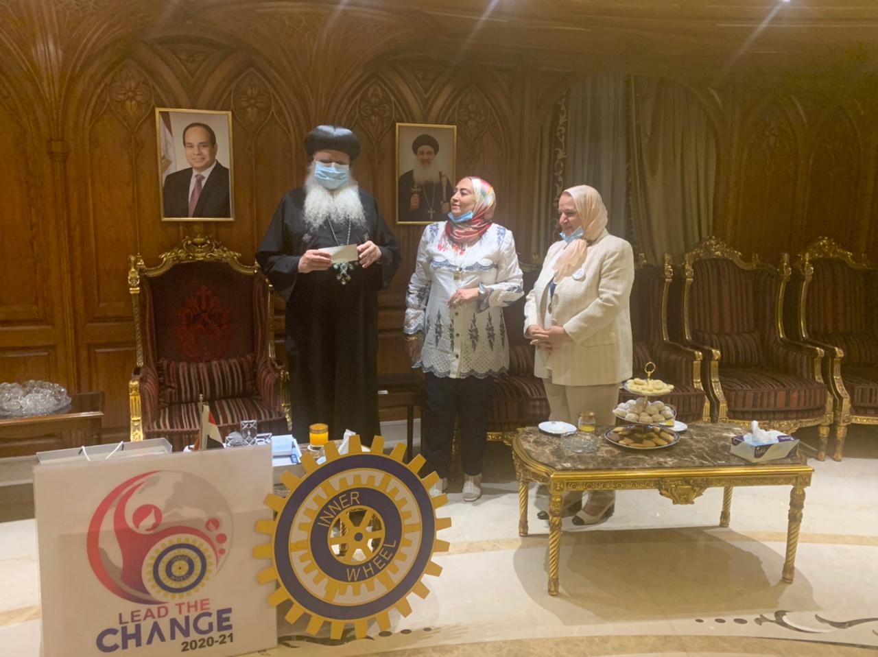 1-IWC of Tanta made a financial donation to the Noah Ark Project for special needs