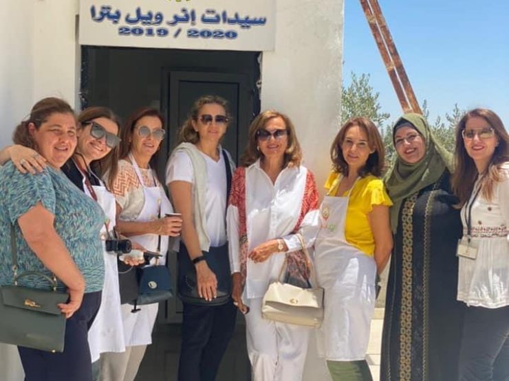 1- IWC of Amman Petra visted Jerash for the Opening of Productive Kitchen