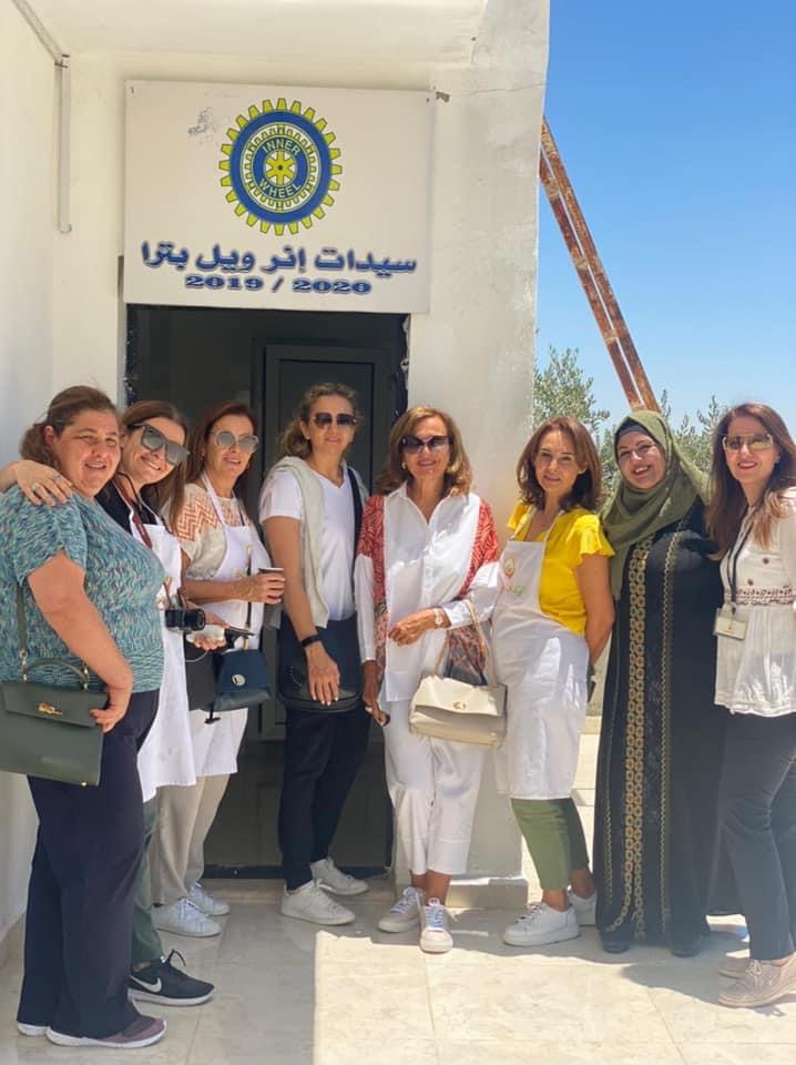 1- IWC of Amman Petra visted Jerash for the Opening of Productive Kitchen