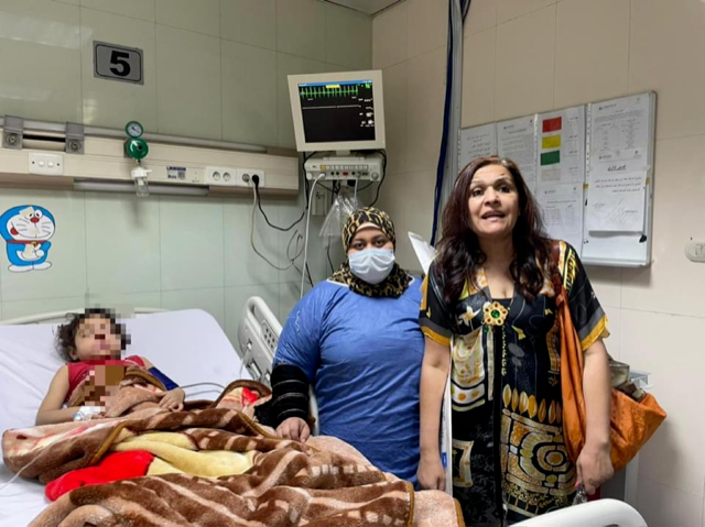 1-IWC of Giza followed up a Pediatric heart Surgery at Abu El Rish Hospital