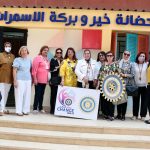 IWC of Zamalek, District 95 Egypt & Jordan Chairman & District committee at “Khair and Baraka Association” Al Asmarat Neighborhood