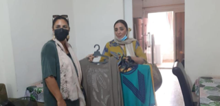 1-IWC of Alexandria Sporting Visiting the Angels House Association for the Disabled & orphans