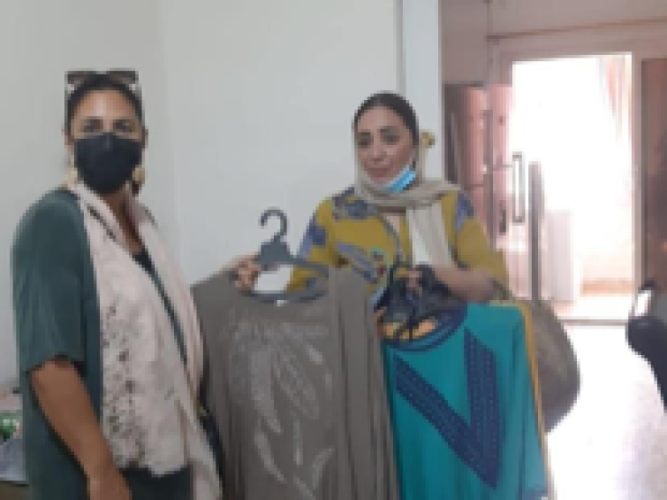 1-IWC of Alexandria Sporting Visiting the Angels House Association for the Disabled & orphans