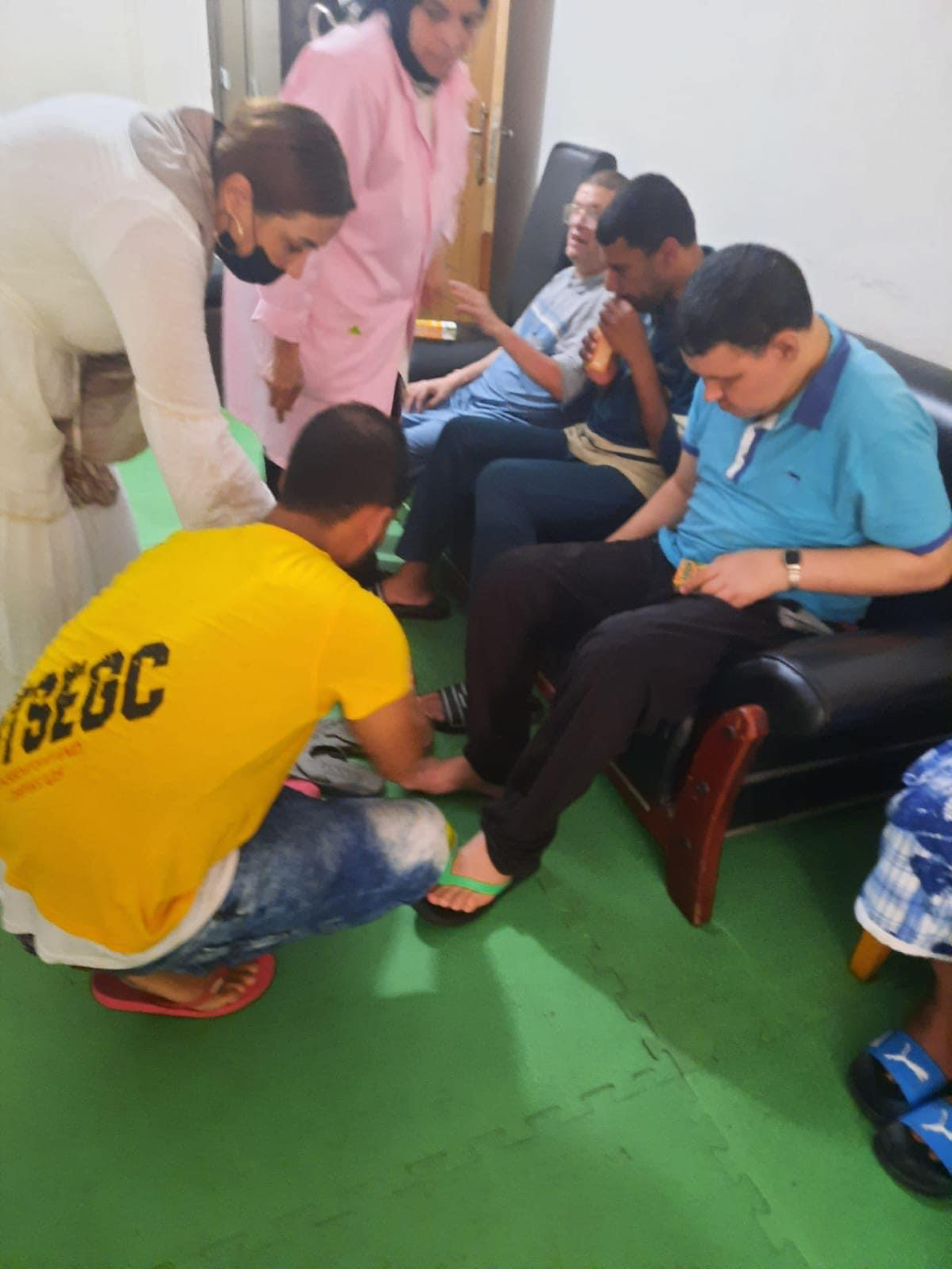 2-IWC of Alexandria Sporting Providing the Shoes for the Disabled