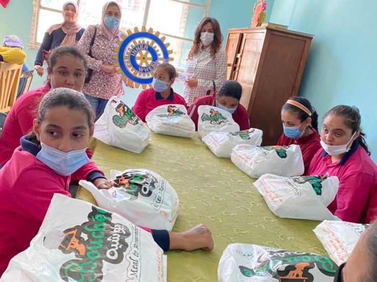 iwc of alex al Nozha in orphanage