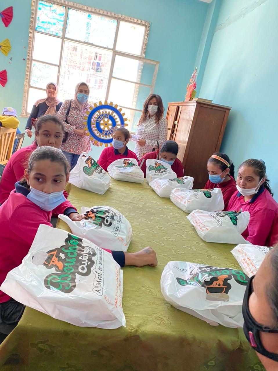 iwc of alex al Nozha in orphanage