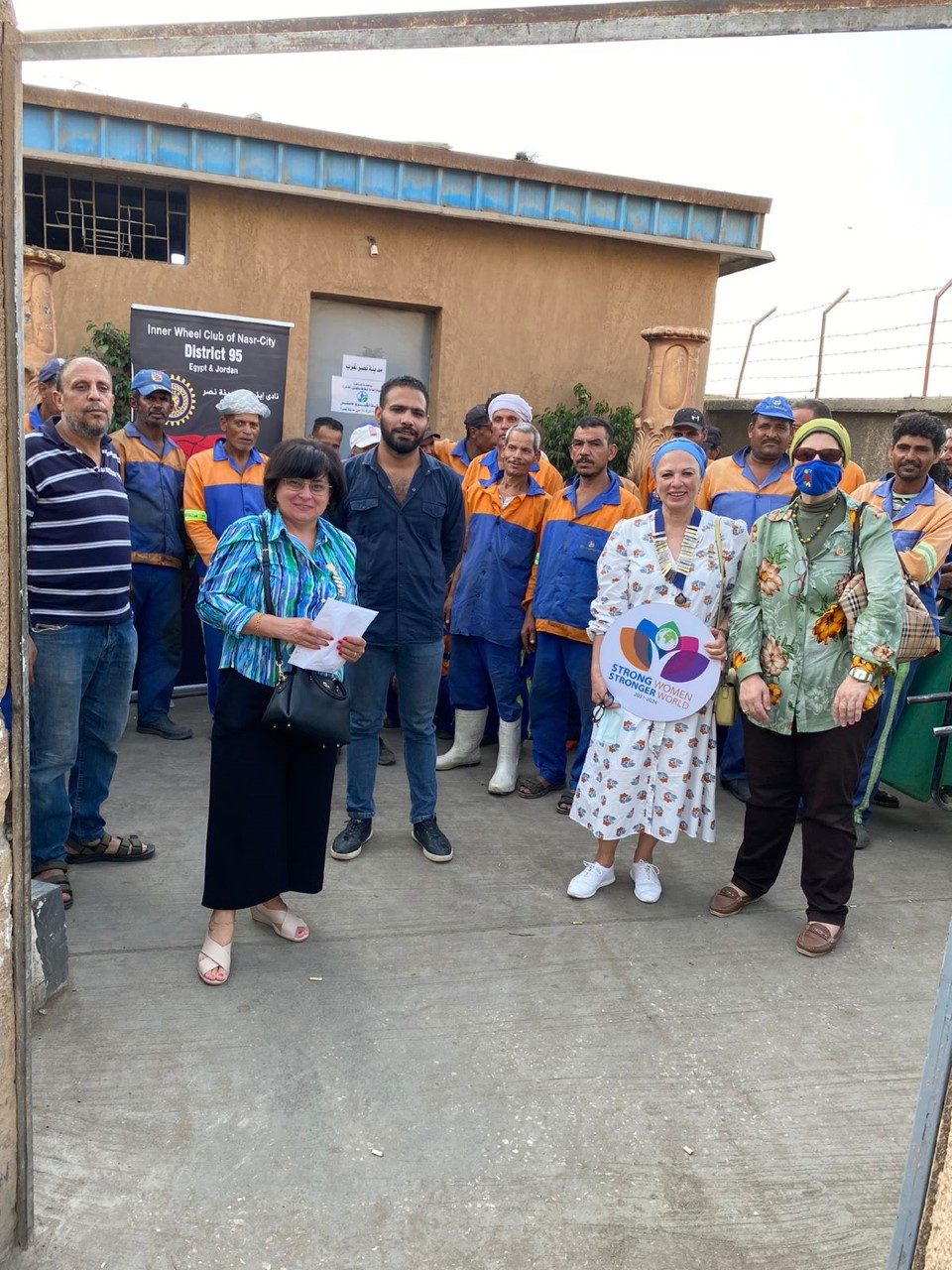 IWC of Nasr City visited the _General Authority for Cleaning & Beautification of Cairo _