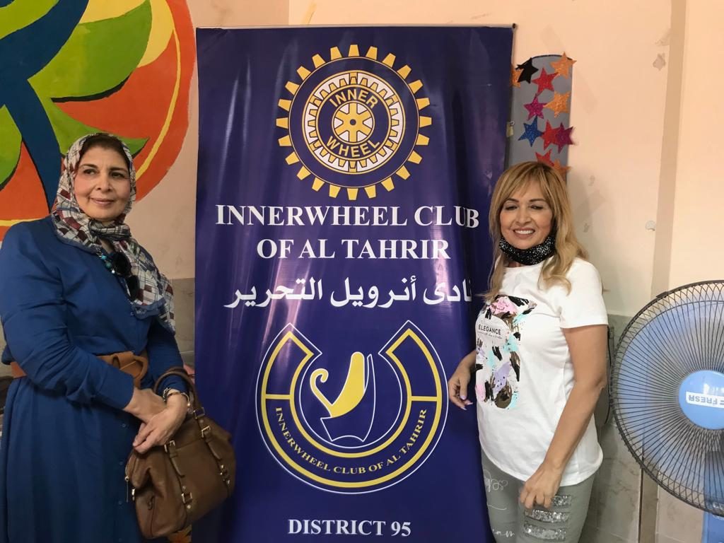 1-President and Honorary Secretary of IWC of El Tahrir at (Masr El Mahroussa) in Dar Al-Salaam