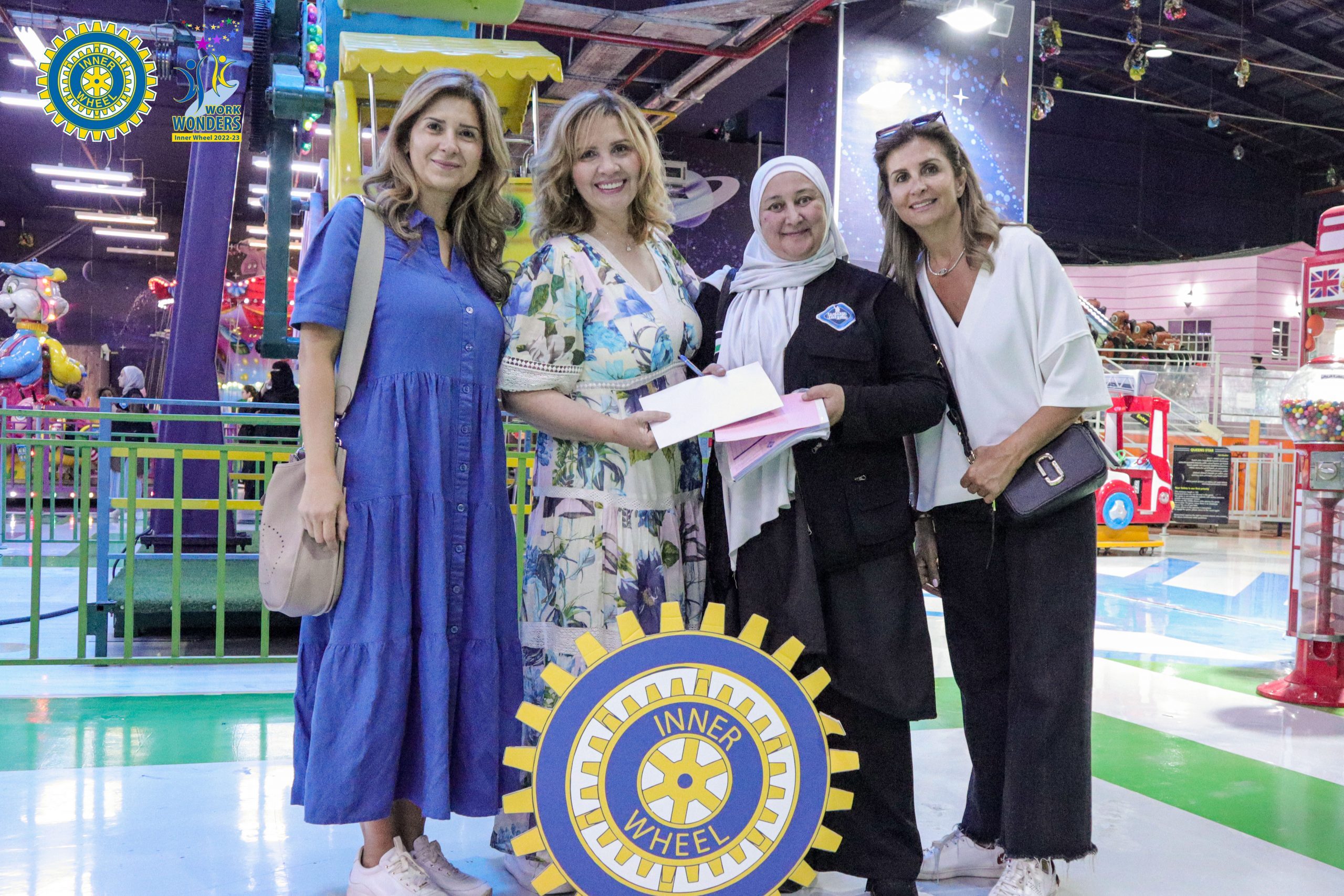 1- President of IWC of Petra & members of the Club with