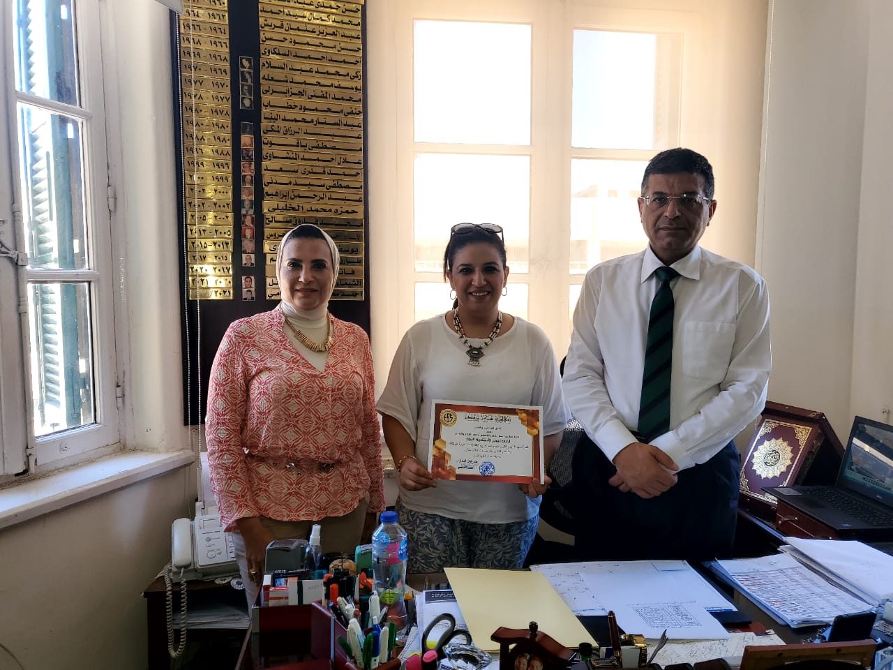 IWC oF Alexandria El Nozha paid the School fees of some defaulting students