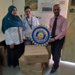 IWC of Alexandria El Nozha delivered 7 Cartons to Alexandria University Hospital