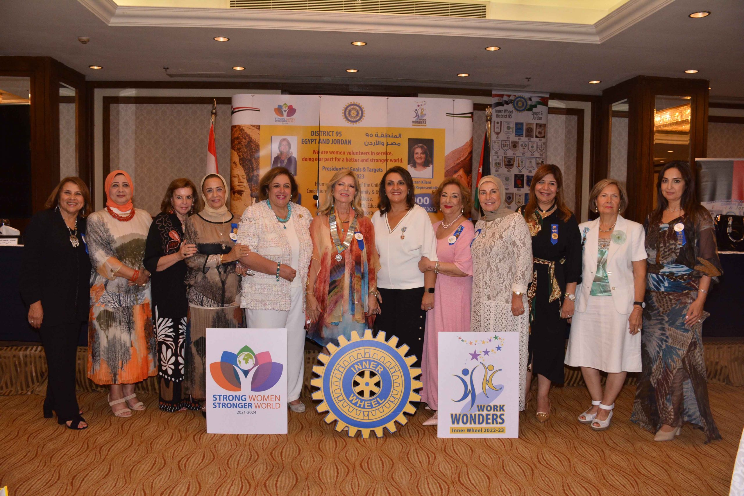 1-Excutive committee of D95 Egypt & Jordan