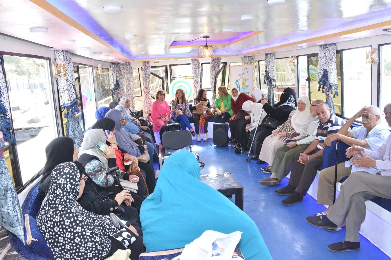 1-An Enjoyable Nile Cruise For the Eldery With Club members of IWC of Garden City
