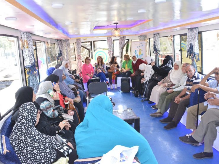 1-An Enjoyable Nile Cruise For the Eldery With Club members of IWC of Garden City