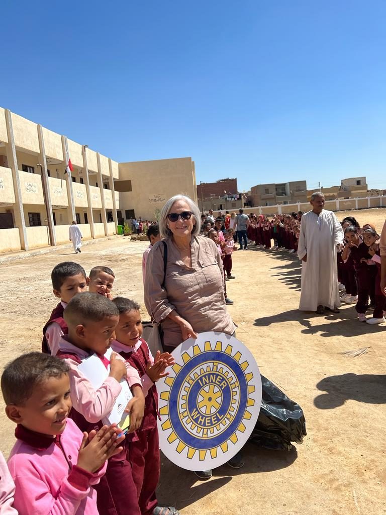 1- President of IWC of Lotus Misr at Mountain Village Atsa Center