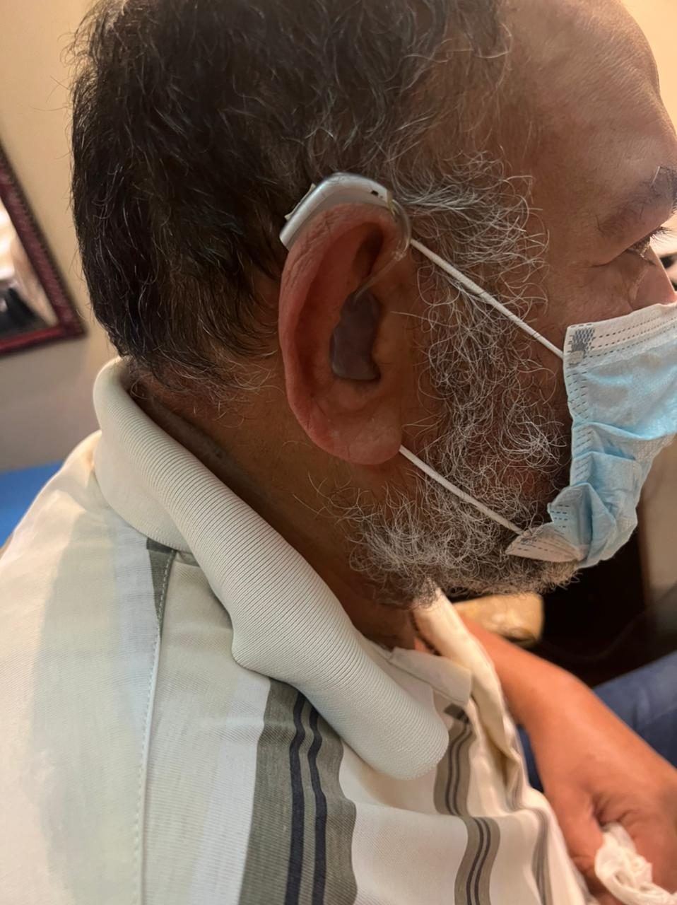 Hearing aid behind the Ear