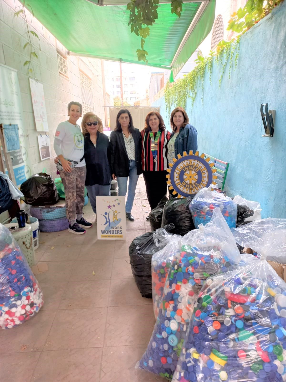 IWC of Amman visited Green Wheels initiative