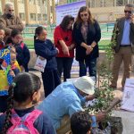 IWC of Alexandria Sporting Planted a tree in El-Khier district
