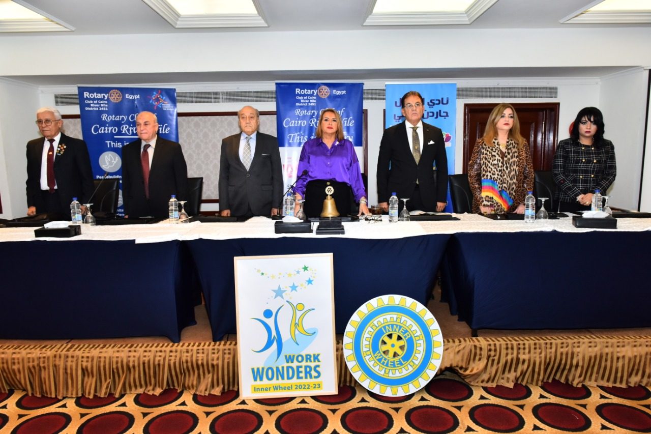 1-Joint meeting IWC of Garden City & Rotary club of Nile